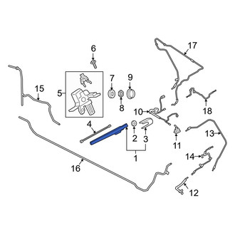 Ford OE - Rear Wiper Arm