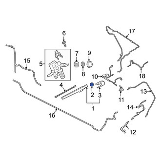 Ford OE - Wiper Arm Nut
