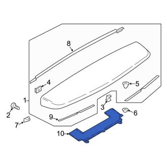 Ford OE - Spoiler Hardware Kit