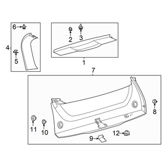 Ford OE - Lift Gate - Interior Trim