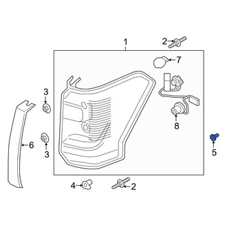 Ford OE - Tail Light Clip