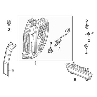 Ford OE - Rear Lamps - Tail Lamps