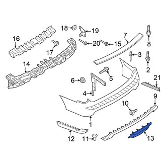 Ford OE - Rear Tow Hook Cover