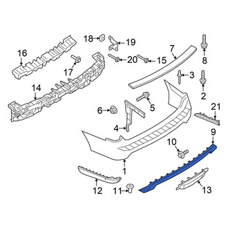Ford OE - Rear Valance Panel