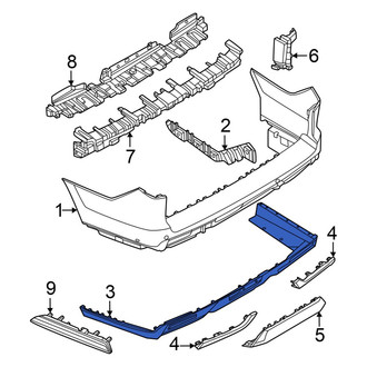 Ford OE - Rear Valance Panel