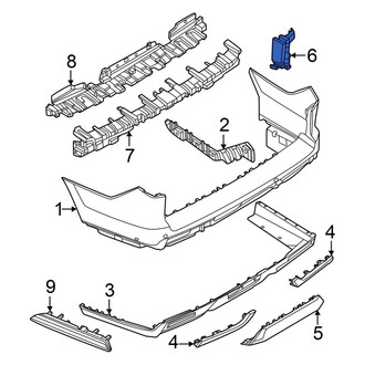Ford OE - Rear Right Bumper Cover Stay