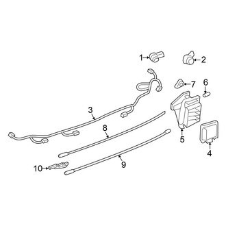 Ford OE - Rear Bumper - Electrical Components