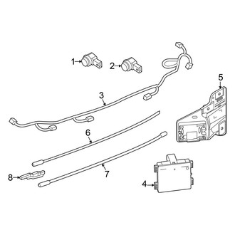 Ford OE - Rear Bumper - Electrical Components