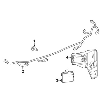 Ford OE - Rear Bumper - Electrical Components