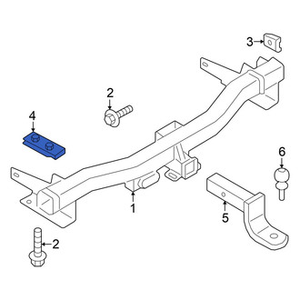 Ford OE - Trailer Hitch Nut
