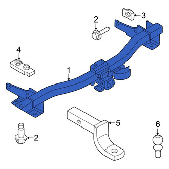 Ford OE - Rear Trailer Hitch