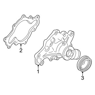 Ford OE - Cooling - Water Pump (4.6L)