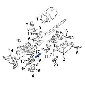 Ford OE - Upper Ignition Switch Actuator