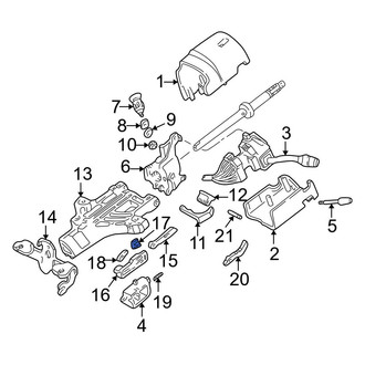 Ford OE - Automatic Transmission Parking Pawl Shaft