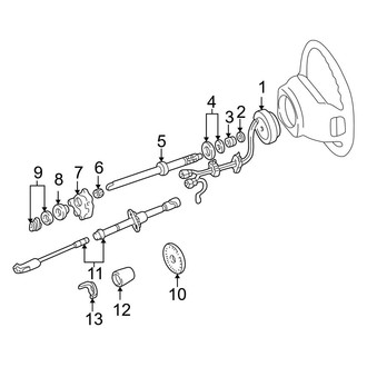 Ford OE - Steering Column - Shaft & Internal Components