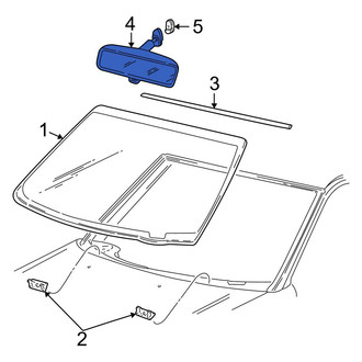 Ford OE - Front Interior Rear View Mirror