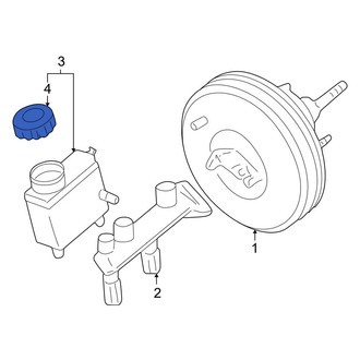 Ford OE - Brake Master Cylinder Reservoir Cap