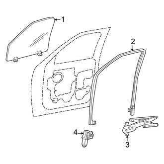 Ford OE - Front Door - Glass & Hardware