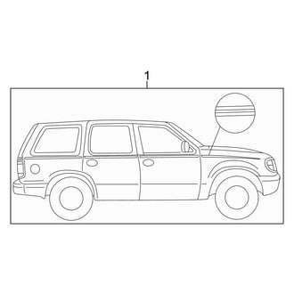 Ford OE - Stripe Tape (Eddie Bauer Package)