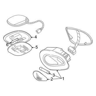 Ford OE - Roof - Interior Lamps