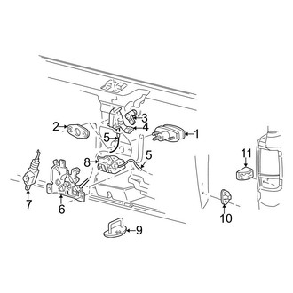Ford OE - Lift Gate - Lock & Hardware