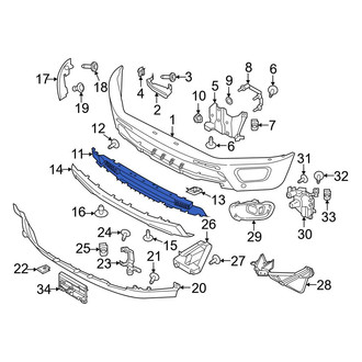 Ford OE - Front Lower Grille