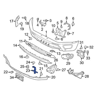 Ford OE - Left Spoiler Bracket