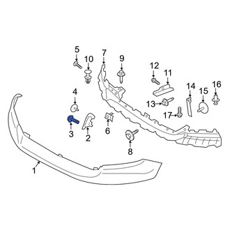 Ford OE - Grille Molding Screw