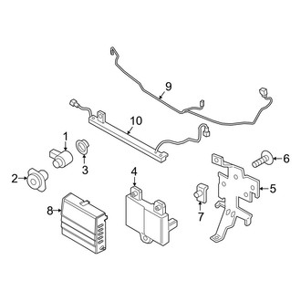 Ford OE - Front Bumper - Electrical Components