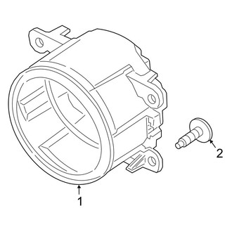 Ford OE - Front Lamps - Fog Lamps (XL / XLT SuperCab / SuperCrew)
