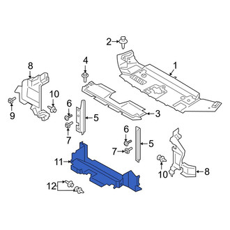 Ford OE - Front Lower Radiator Support Air Deflector