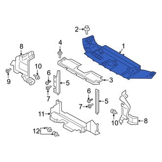 Ford OE - Front Radiator Support Access Cover