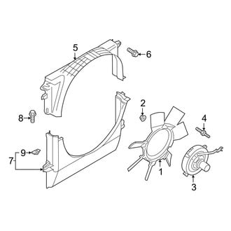 Ford OE - Cooling Fan