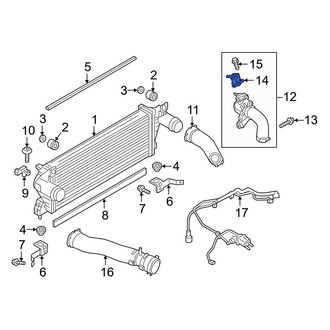 Ford OE - Turbocharger Boost Pressure Relief Valve