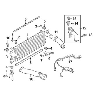 Ford OE - Cooling - Intercooler