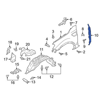 Ford OE - Front Right Fender Insulator