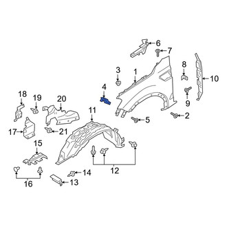 Ford OE - Front Left Fender Bracket