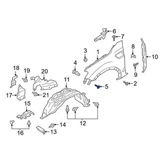 Ford OE - Fender Bolt