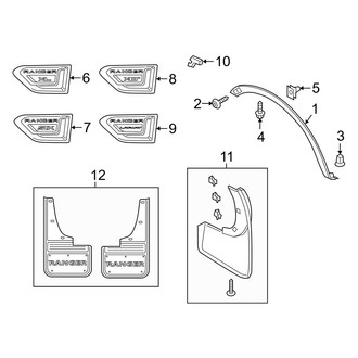 Ford OE - Fender - Exterior Trim