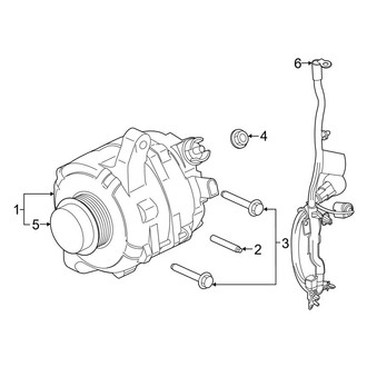 Ford OE - Electrical - Alternator