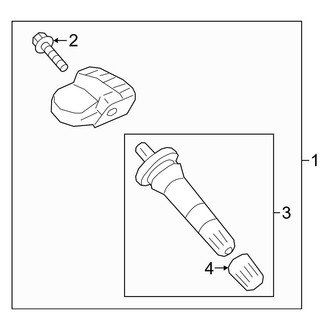 Ford OE - Electrical - Tire Pressure Monitor Components (SuperCab / SuperCrew)