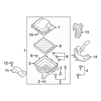 Ford OE - Engine - Air Intake