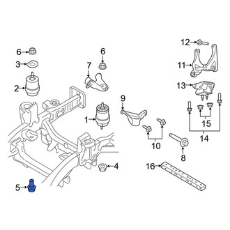 Ford OE - Right Engine Mount Bolt