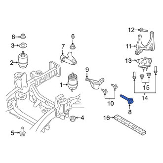 Ford OE - Right Engine Mount Bolt