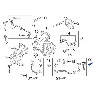 Ford OE - Turbocharger Boost Pressure Solenoid Filter