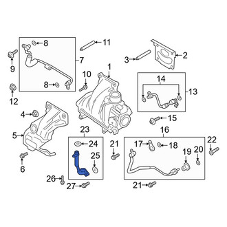 Ford OE - Turbocharger Oil Line
