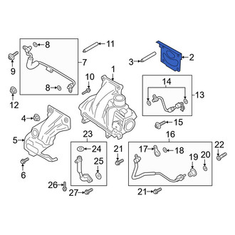 Ford OE - Turbocharger Gasket