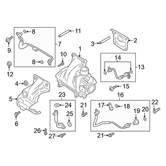Ford OE - Engine - Turbocharger & Components (SuperCab / SuperCrew)