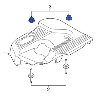 Ford OE - Door Shell Nut
