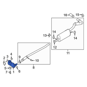 Ford OE - Catalytic Converter